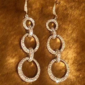 Pandora earrings never worn,  beautiful classic, great Christmas gift